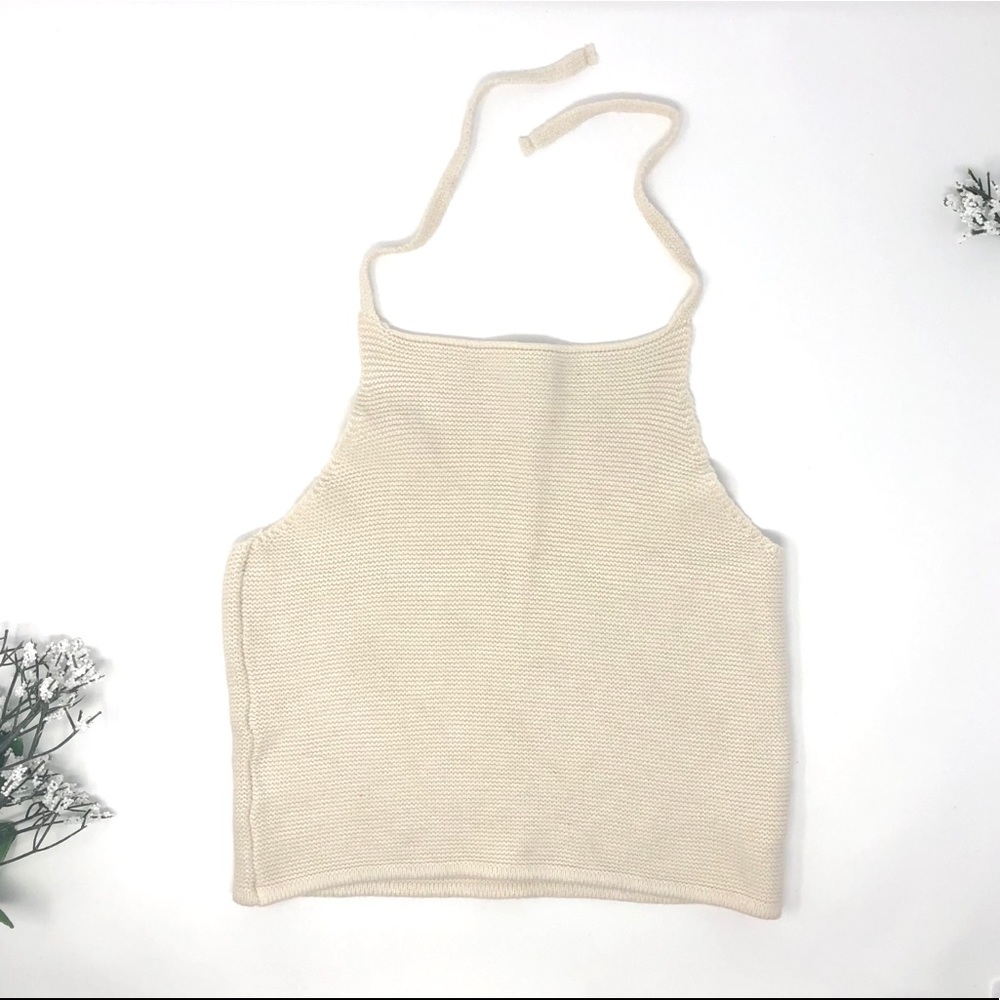 Brandy Melville Knit Halter Top